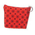 3D Lenticular Purse with Key Ring - Stock - Red/Black Stars